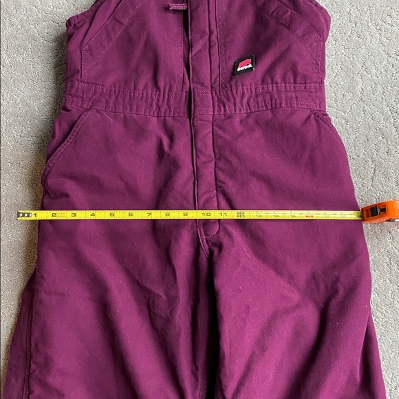 Purple Overalls Snow Pants - Picture 5 of 5